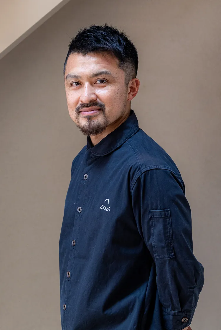 日本京都米其林一星「cenci 」主廚坂本健（Ken Sakamoto）。業者提供