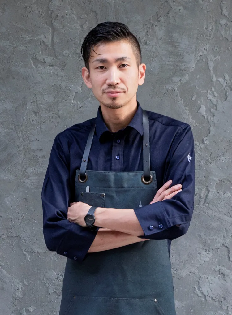 今年剛拿下亞洲五十最佳餐廳，同時也是米其林二星「logy」的主廚田原諒悟（Ryogo Tahara）。業者提供