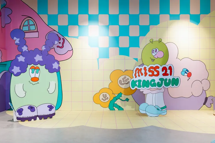 MISS 21與KINGJUN推出全新角色。品牌提供
