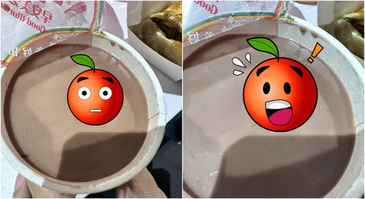 連鎖早餐店奶茶買完有異狀 一打開蟑螂全班泡在裡面