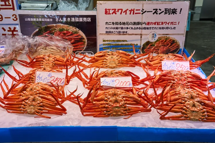 鳥取縣以海蟹聞名，又自稱為「蟹取縣」StellAH.提供