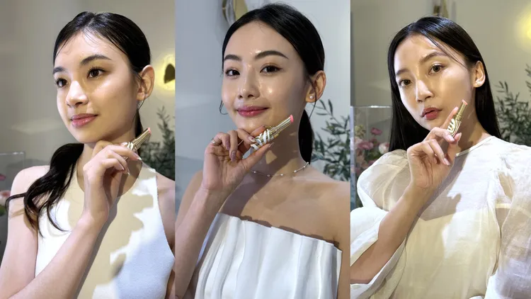 Sisley植物水光粉漾潤唇膏#2百變幻粉，會依據唇部pH值，而擁有不同的粉色調呈現。張家玲攝