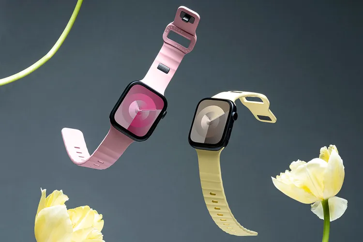 CASETiFY此次也以花卉為主題推出Apple Watch配件。CASETiFY提供。