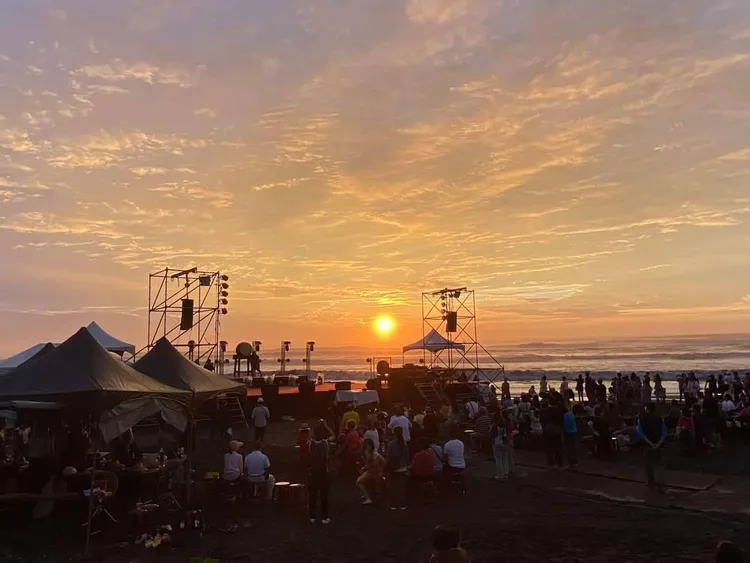 音樂會活動可一同迎接龜山朝日美景。主辦提供