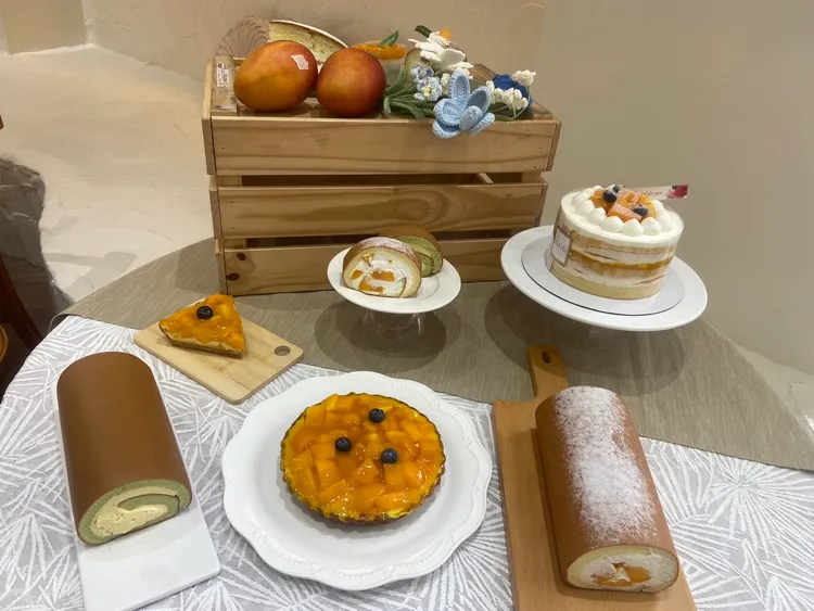 亞尼克今夏新品滿滿的芒果香。陳揚盛攝