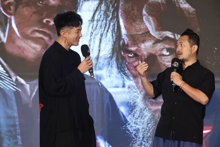 九把刀猛虧柯震東。攝影中心攝