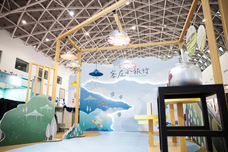 客委會參加高雄旅展，推廣客庄369小旅行。客委會提供