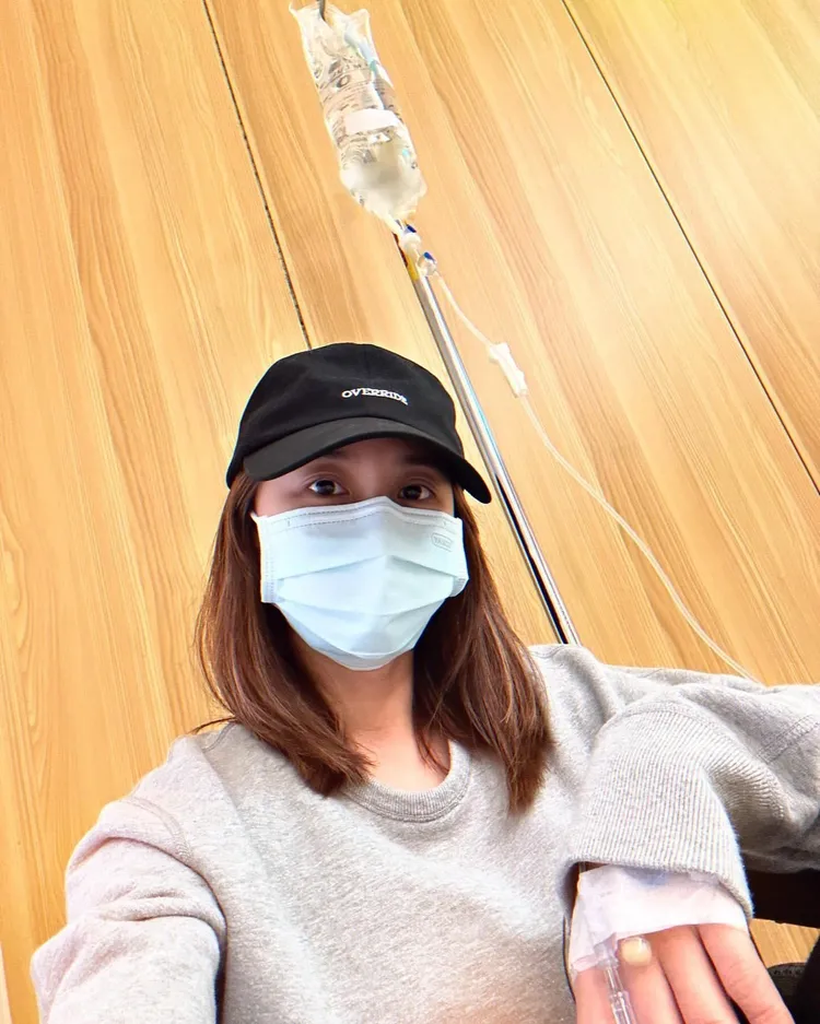 賴薇如做試管卻碰上子宮外孕。翻攝賴薇如臉書