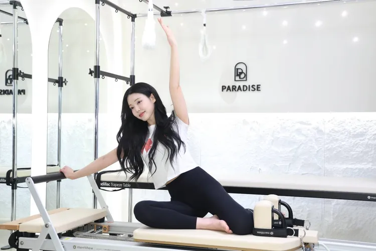 劉恃蘟1周會練2、3次皮拉提斯。陳建岐攝