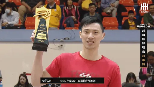 籃協無預警平日冠軍賽年度頒獎 張家禾奪SBL本季MVP
