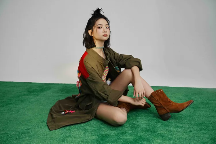 于卉喬拍攝最新形象照。光意娛樂提供