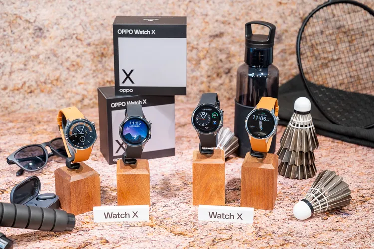 OPPO母親節限定優惠，5月10日當天OPPO Watch X下殺78折，瘋搶價NT$8,520元。OPPO提供。