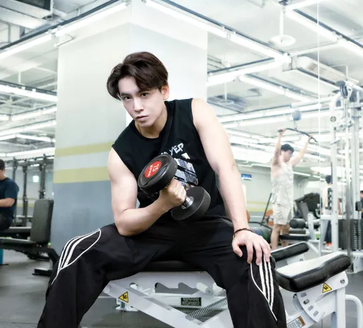 《終極三國》陳德修養眼身材不藏了 42歲還帥成這樣