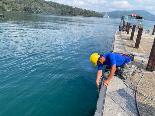 日月潭水位回升 公有碼頭浮排歸位!迎接國旅復甦