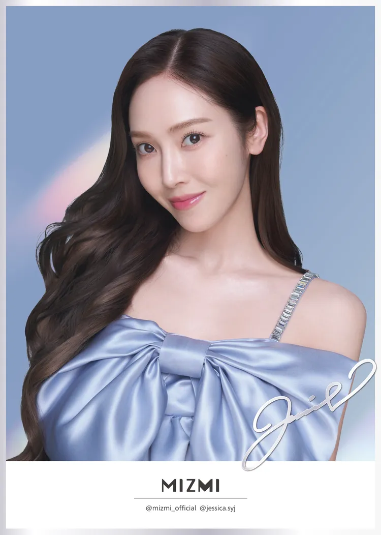Jessica今下午將出席時尚品牌MIZMI的代言活動。品牌提供