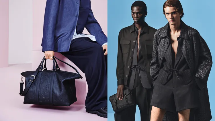 DIOR Gravity Leather皮革系列。品牌提供