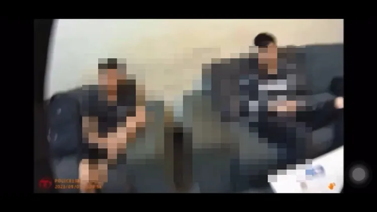 警方攻堅逮人。民眾提供