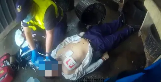 新北海釣場男子倒地失生命跡象　即時CPR+AED電擊救一命