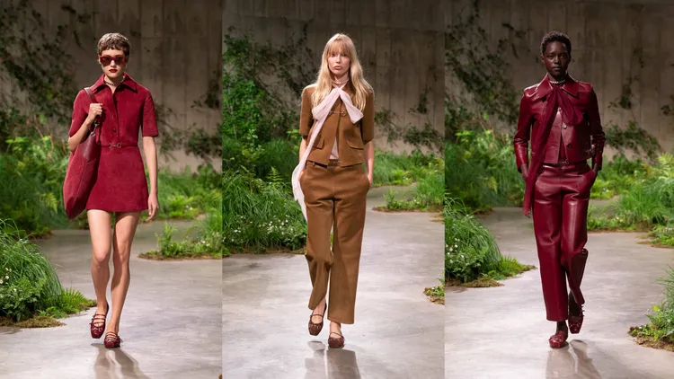 GUCCI 2025早春系列。品牌提供