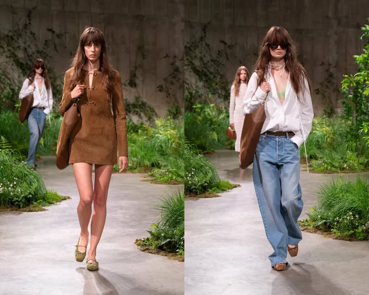 GUCCI 2025早春系列。品牌提供