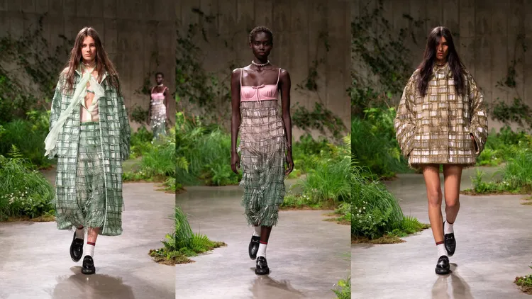 GUCCI 2025早春系列。品牌提供