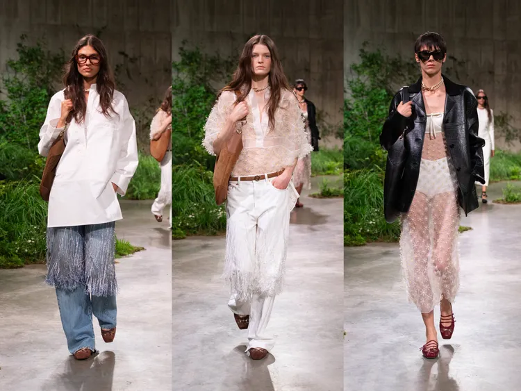 GUCCI 2025早春系列。品牌提供