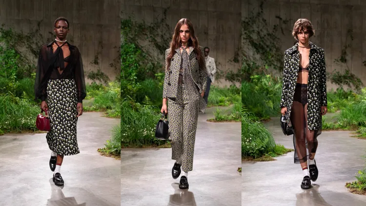 GUCCI 2025早春系列。品牌提供