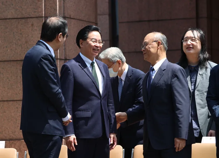 外交部長吳釗燮未來將轉任國安會秘書長。攝影中心