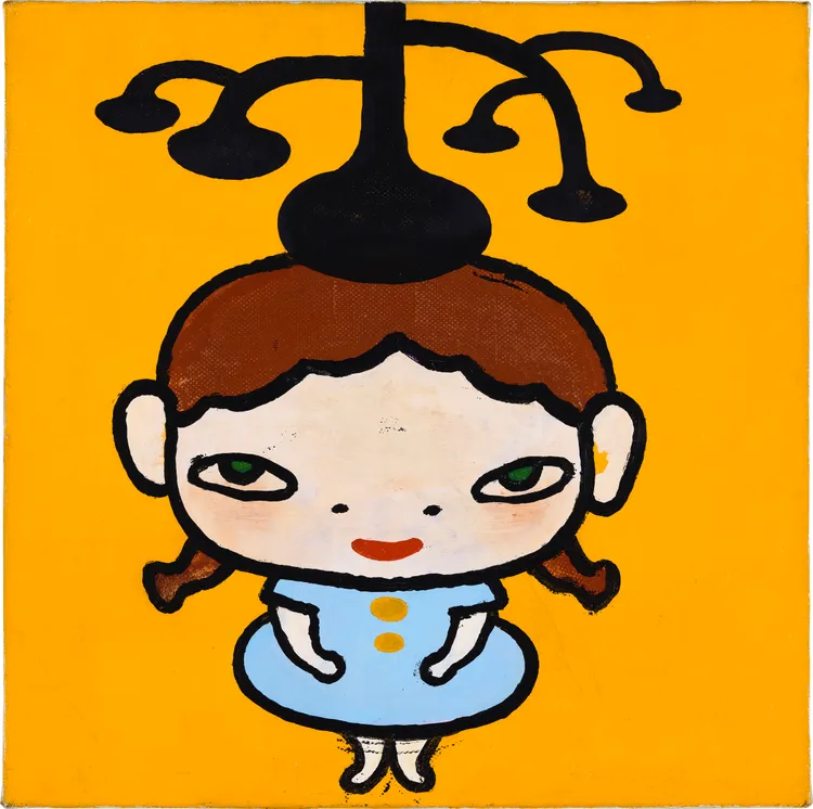 奈良美智《O.T(N.G)》，估價約1033萬至1446萬元台幣。富藝斯提供