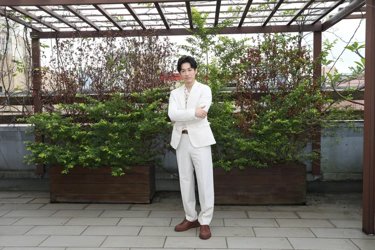 藤岡靛表示台灣讓他有「歸屬感」。攝影中心攝