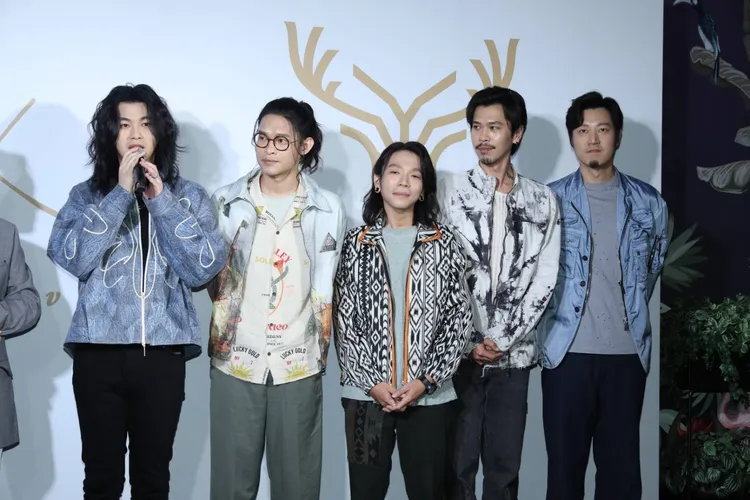 金曲樂團「麋先生」談到彼此合作12年不鬧翻的原因。娛樂中心攝