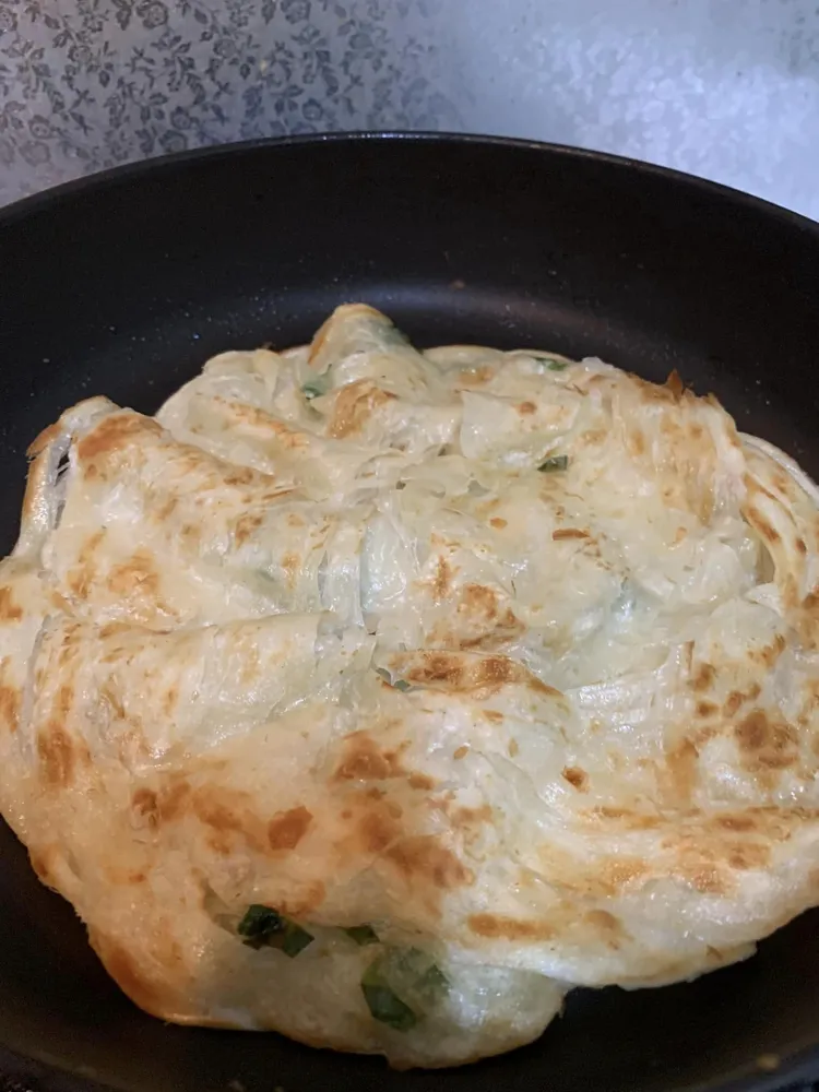 網友大讚手抓餅好吃。翻攝「我愛全聯-好物老實説」臉書