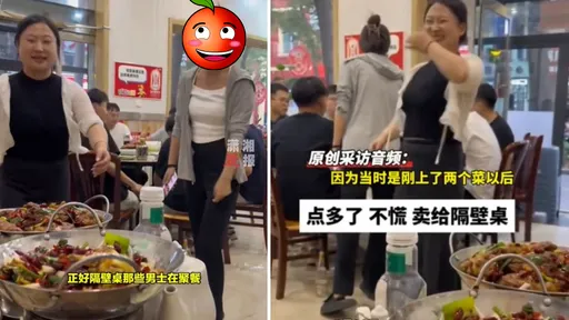 女大生點太多菜賣給隔桌　網友：還好是穿灰外套的妹子去問，不然．．．