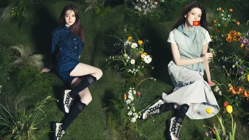 FILA也搭上Balletcore風潮 邀韓素希踩芭蕾運動鞋放送白皙美腿