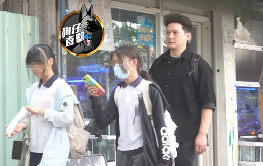 狗仔直擊|倪安東騎Ubike護送國小女兒搭公車!溫馨共度9分鐘