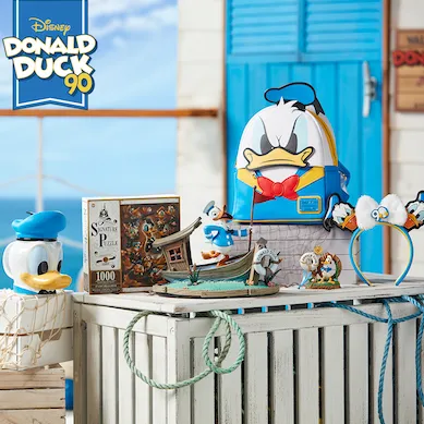 Disney Store 推出唐老鴨90周年系列新品。業者提供