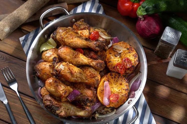 色香味俱全的「巴伐利亞烤雞」光看了就令人食指大動。業者提供