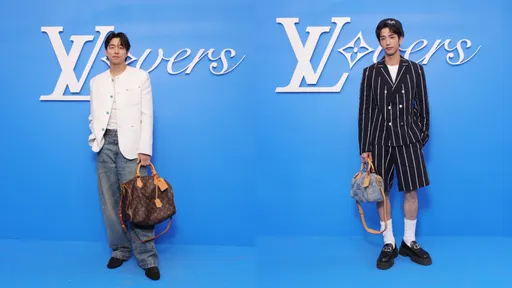 男裝周|孔劉乾淨帥、劉以豪好俏皮 見證LV玩轉人類膚色細微差