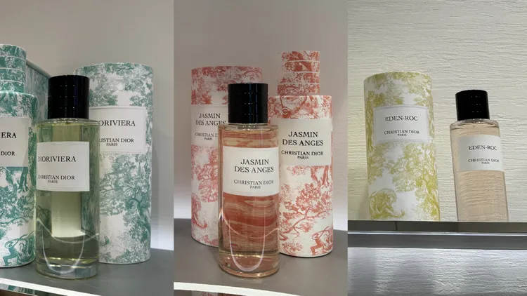 Dior香氛世家限量夏日度假系列，125ml／1萬900元、250ml／1萬6100元。張家玲攝