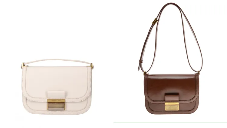 Charlot金釦包，各1990元。品牌提供