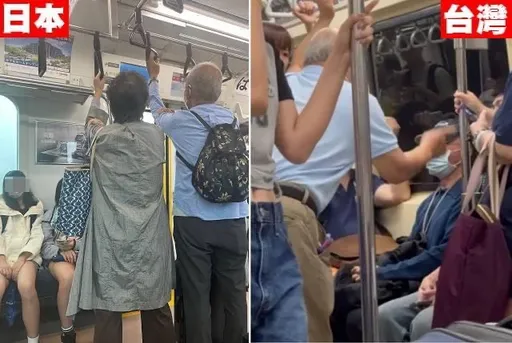 博愛座之亂再起!他搭日本地鐵見1奇景 驚訝:台灣沒看過