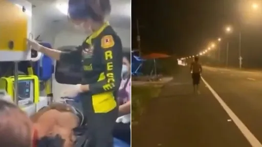 他失去生命跡象20分鐘 送醫途中清醒「赤腳狂奔3公里回家」