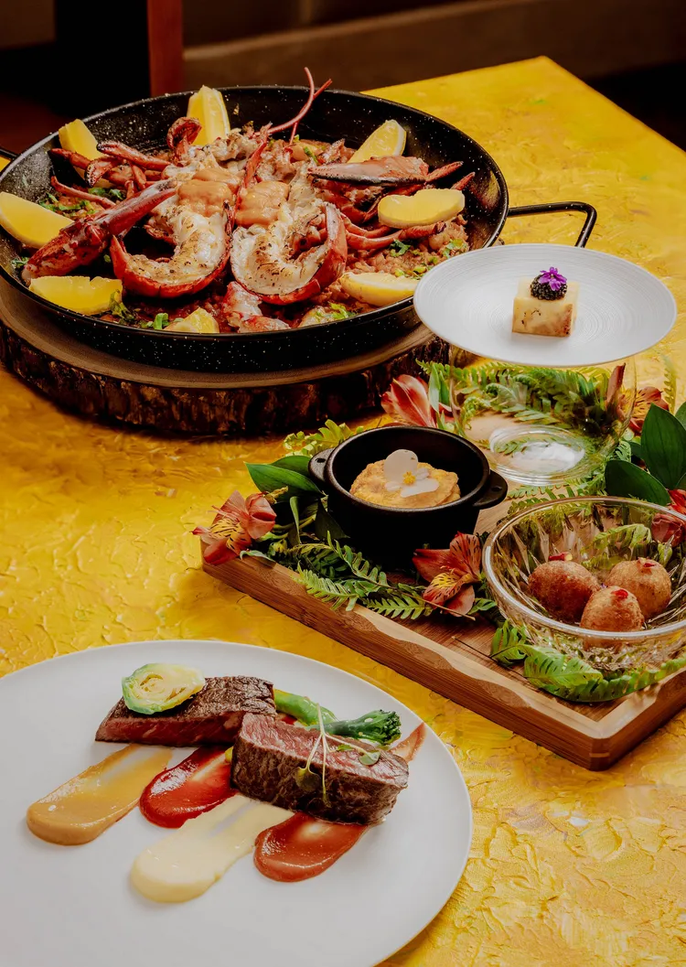 寶艾西餐廳現正推出「初夏食藝．西班牙風格」饗宴。業者提供