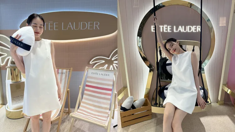 雅詩蘭黛夏日度假派對。張家玲攝