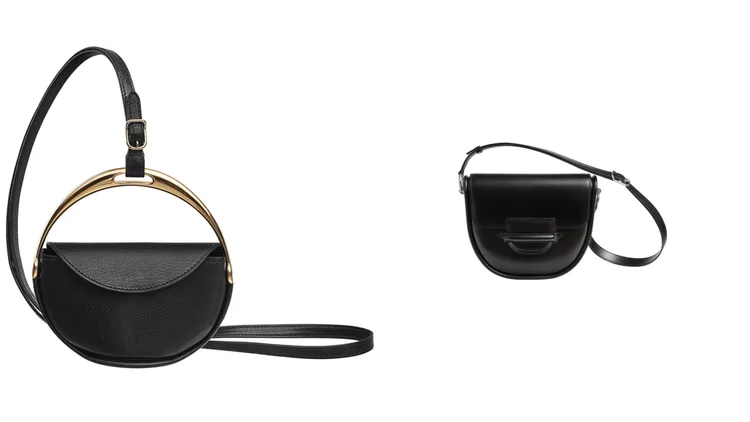 HERMÈS ÉTRIER手拿包（左）23萬2700元、COLLIER D’ATTELAGE 肩背包（右）51萬3600元。品牌提供