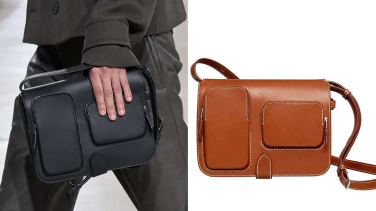 HERMÈS ÉQUIPIER 肩背包，48萬2800元。品牌提供
