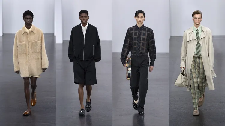 FENDI 2025春夏男裝。品牌提供
