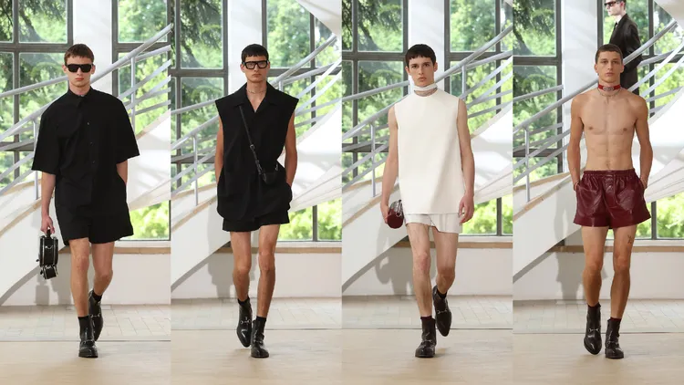 GUCCI 2025春夏男裝。品牌提供