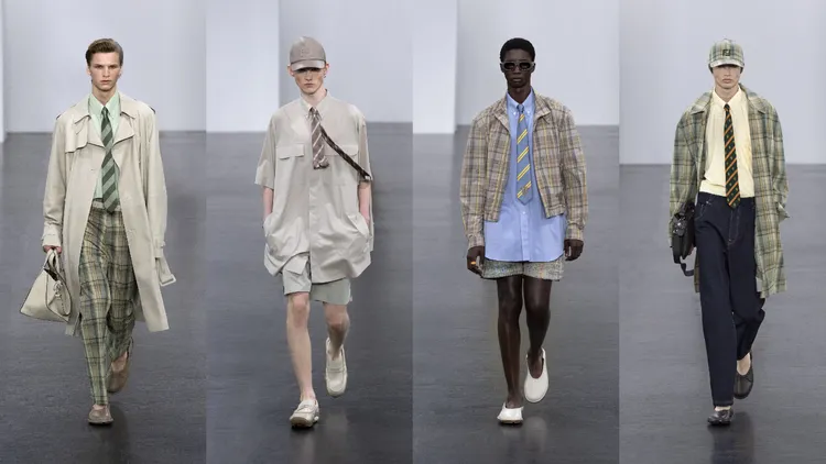 FENDI 2025春夏男裝。品牌提供