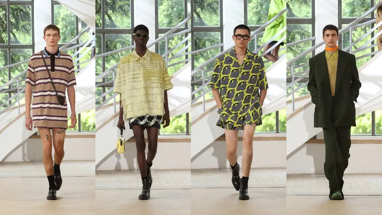 GUCCI 2025春夏男裝。品牌提供